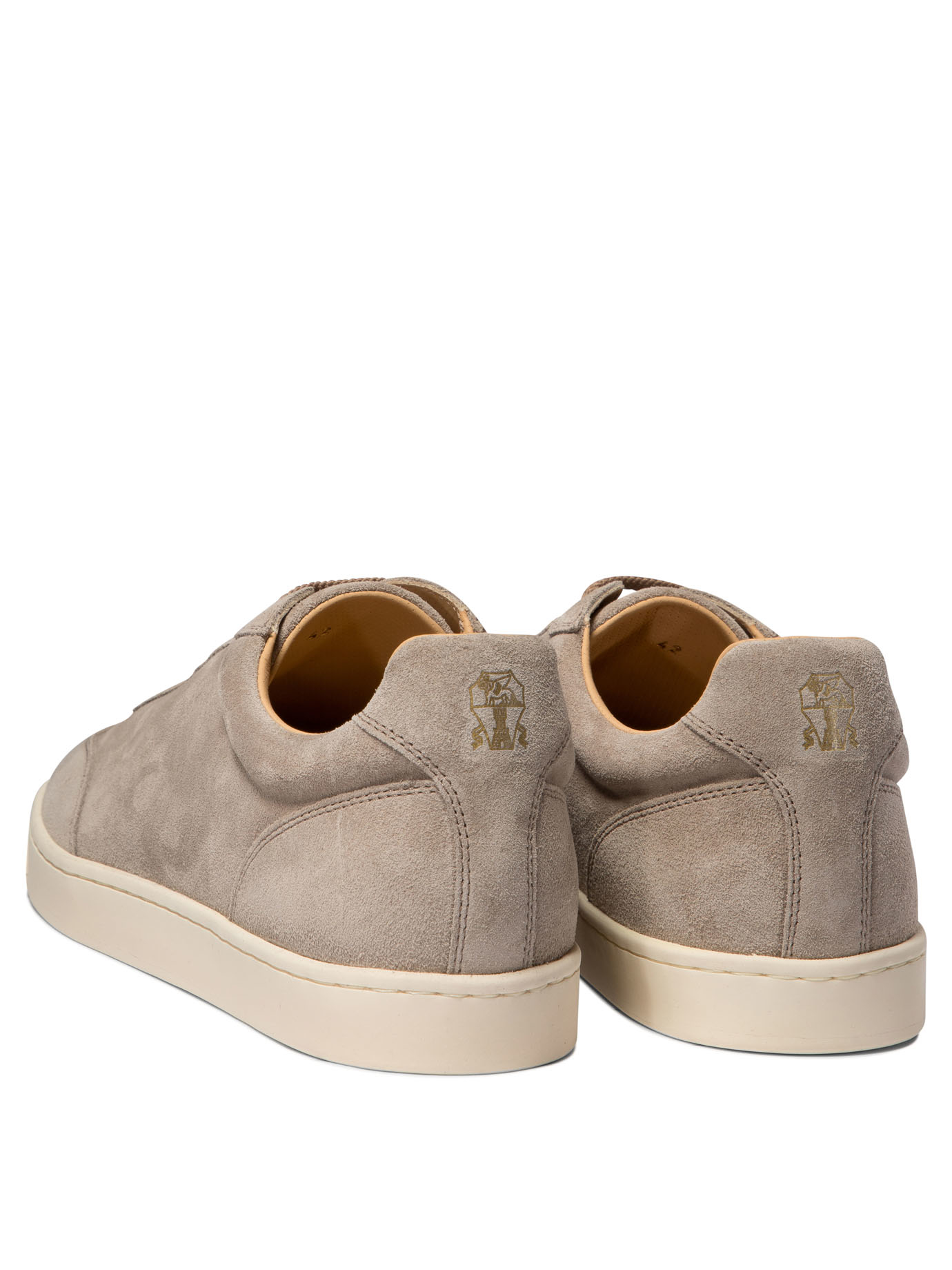 BRUNELLO CUCINELLI Beige Suede sneakers